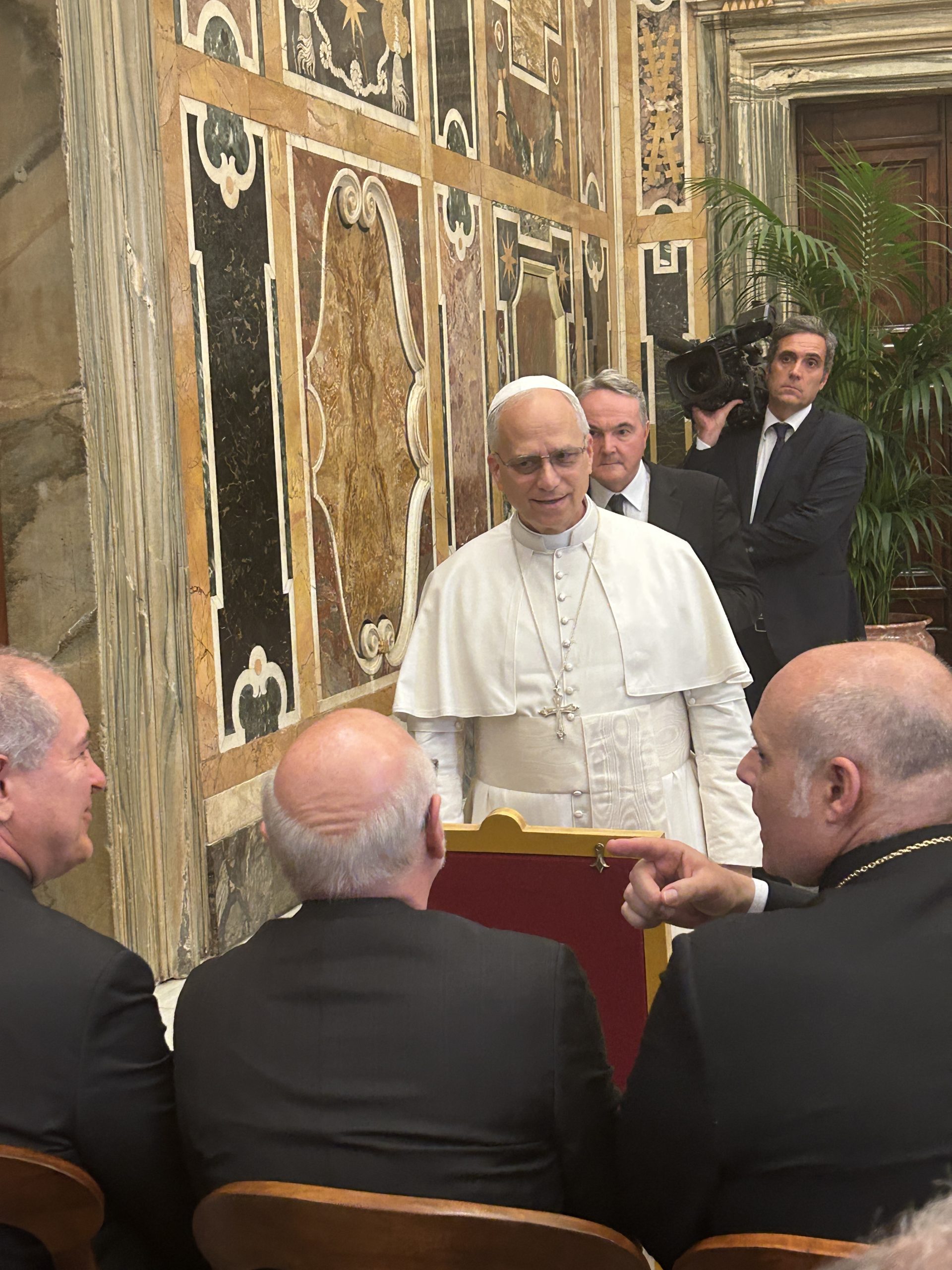 XXII. Generalna skupština Družbe Misionara Krvi Kristove – Papa Lav XIV. misionarima