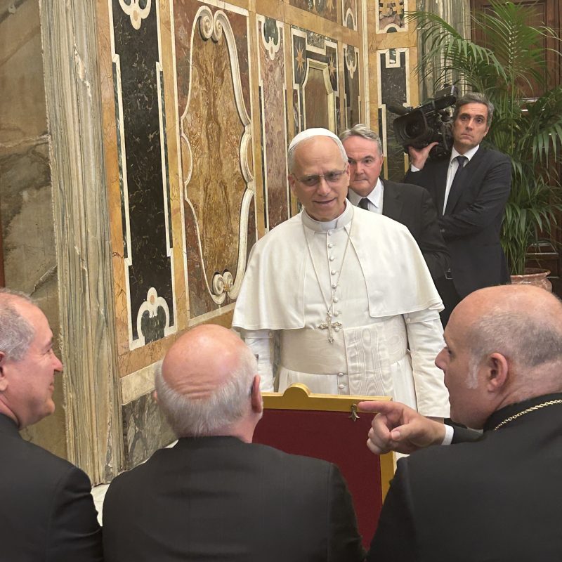 XXII. Generalna skupština Družbe Misionara Krvi Kristove – Papa Lav XIV. misionarima